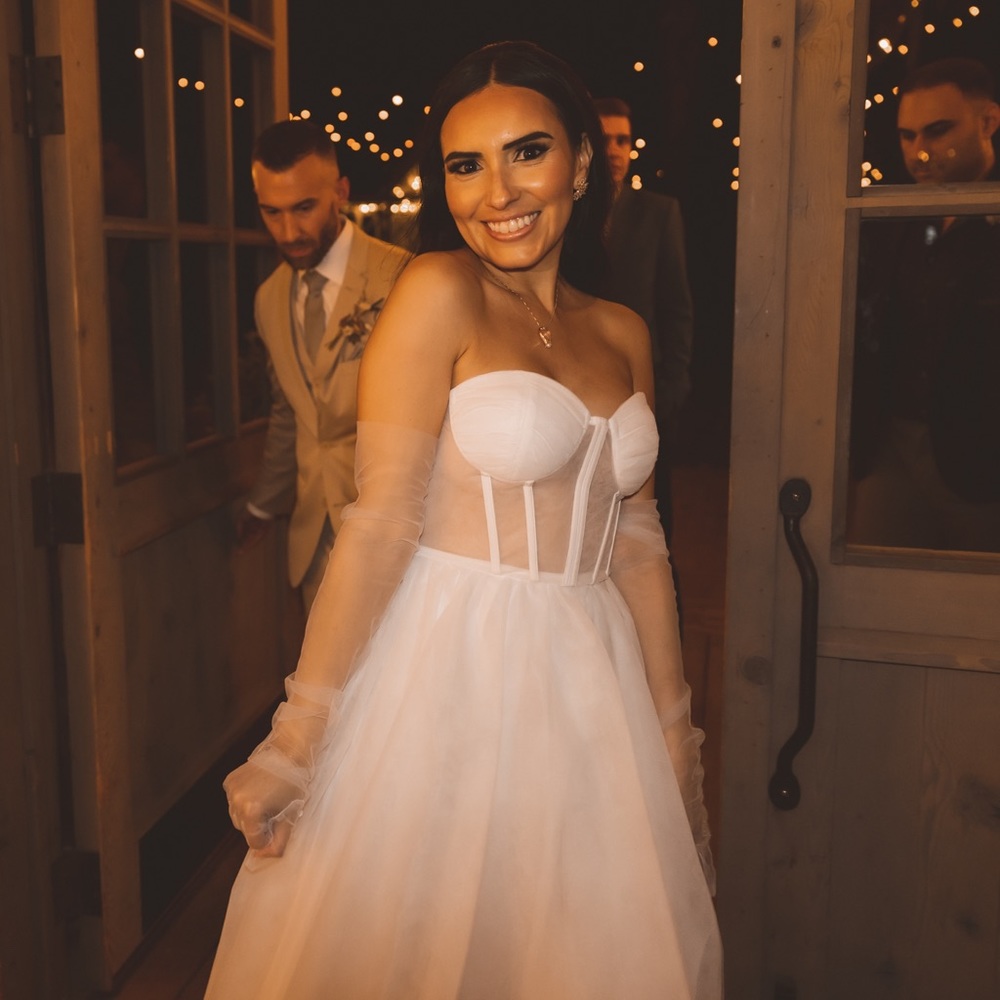 Gabriella dress - white